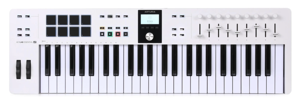 (一) 主控鍵盤 Master keyboards arturia keylab essential